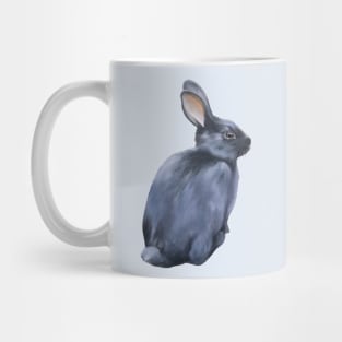 Black Rabbit Mug